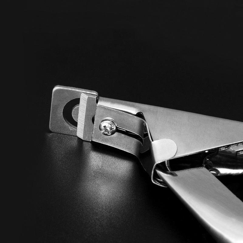 Professional Nail Clipper U Shape Stainless Steel Trimming Straight Cutter With 10Pcs Magnet Nail Art Trimmer Kit Manicure Salon