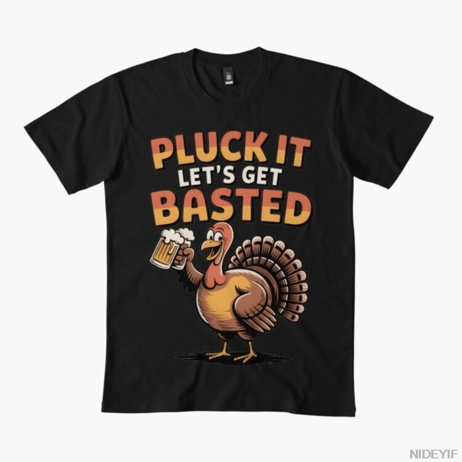 Выщипай это Давай Напьемся Футболка Для Мужчин Женщин 100% Хлопок Футболки Топы С Коротким Рукавом 1114-2 4XL