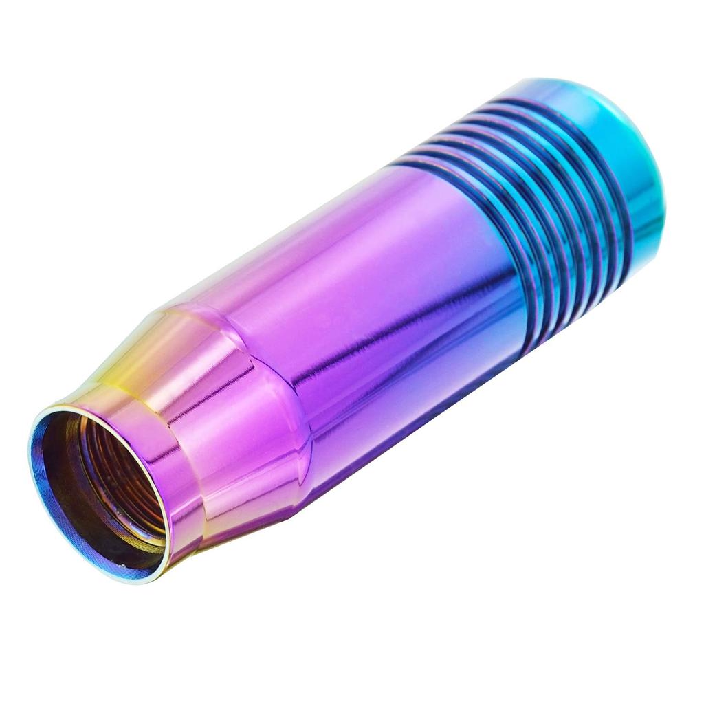 Abfer Schaltknauf Aluminiumlegierung Auto Schalthebelkopf Ersatz Auto Manuell Fahrzeug Universal Autozubehör Innenraum (Mehrfarbig)