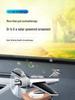 Solar Airplane Car Perfume: Aromatherapy Ornament for Console with Long-lasting Fragrance
