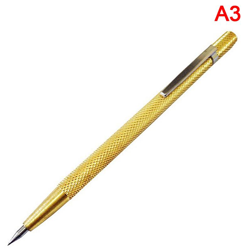 1 шт. Сплав Вольфрамовая Сталь Наконечник Двухсторонний Острый Чертилка Ручка Керамика Стекло Оболочка