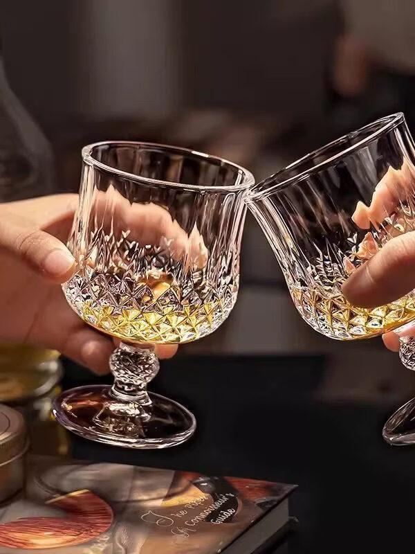 ZISIZ Diamond Wine & Beverage Glass
