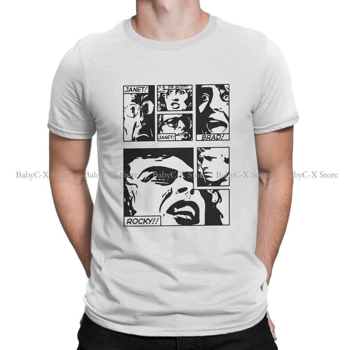 

Футболка из полиэстера Janet Dr Special, футболка ужасов Рокки Хоррора, удобная креативная подарочная одежда, футболка унисекс, разные вещи