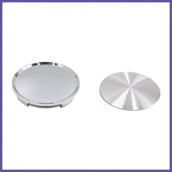 63mm Dia 4 Lugs Car Tyre Wheel Center Hub Caps Cover w Sticker