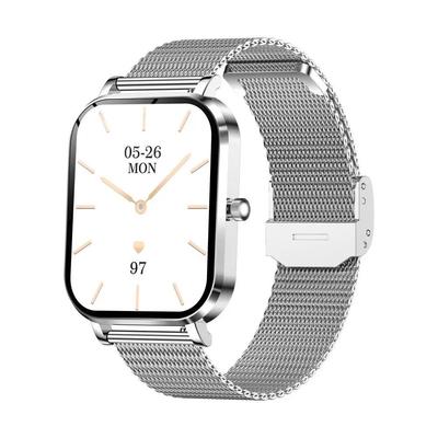 2025 New Fashion Women Smartwatch AMOLED HD Screen Heart Rate Blood Oxygen Monitoring BT Call Sports Smartwatch Woman