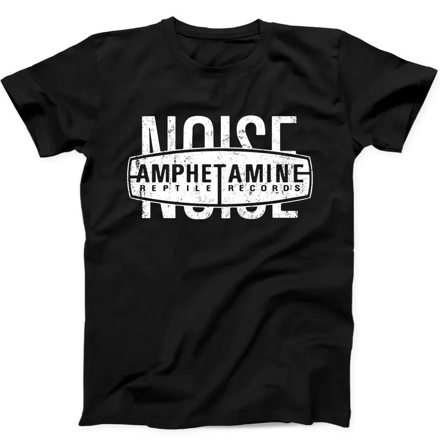 Amphetamine Reptile Records Label Rock Metal MusIc Gift Tee Black T Shirt 128
