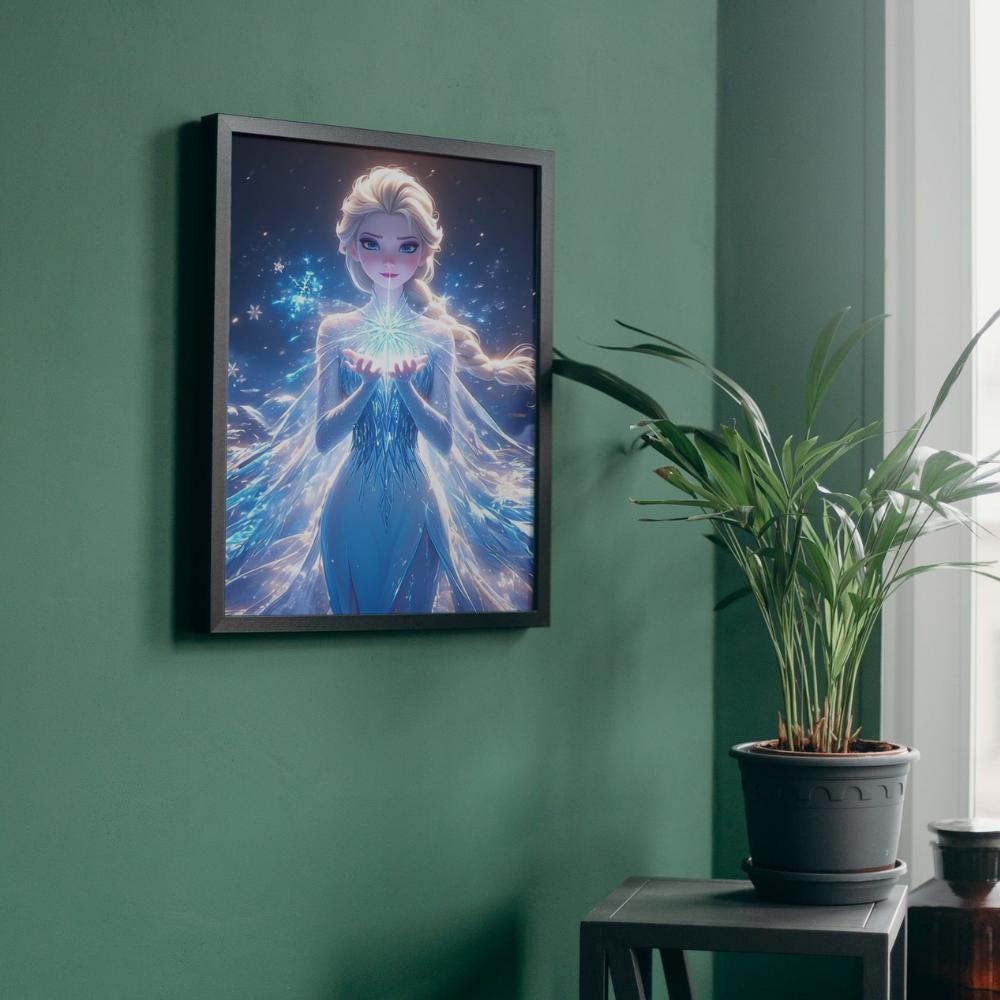 Painting by Numbers Paintings for Painting Disney Frozen Elsa 40X50 Cm