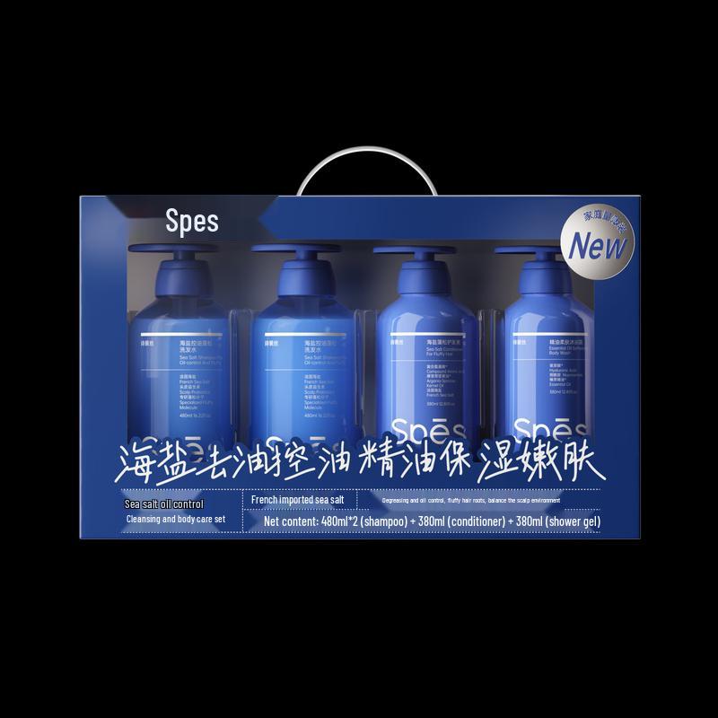 Spēs Sea Salt Oil Control Hair & Body Care Set