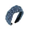 Headdress Cowboy Headband Korean Style Cowboy Hair Bands Denim Knotted Headband  Streetwear