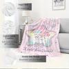 1pc Little Twin Stars Cute Cartoon Character Home Decor Blanket - Seasonal Universal Cozy Washable Gift, Suitable for All Ages, Suitable for