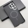 Magnetische Handyhülle aus Kohlefaser für Samsung Galaxy S25 Ultra 600D Aramidfaser Magnetisch Stoßfest Schutzhülle S25 Ultra Magsafe Hülle