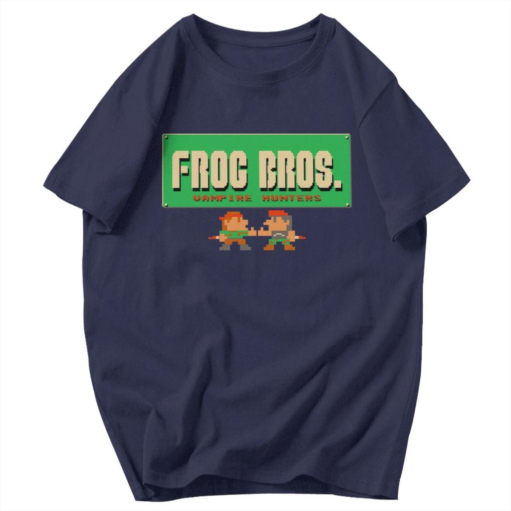 Men T Shirt Frog Bros Vampire Hunters Horror The Lost Boys Pops Y2K Graphic Anime Unisex Clothes T Shirts