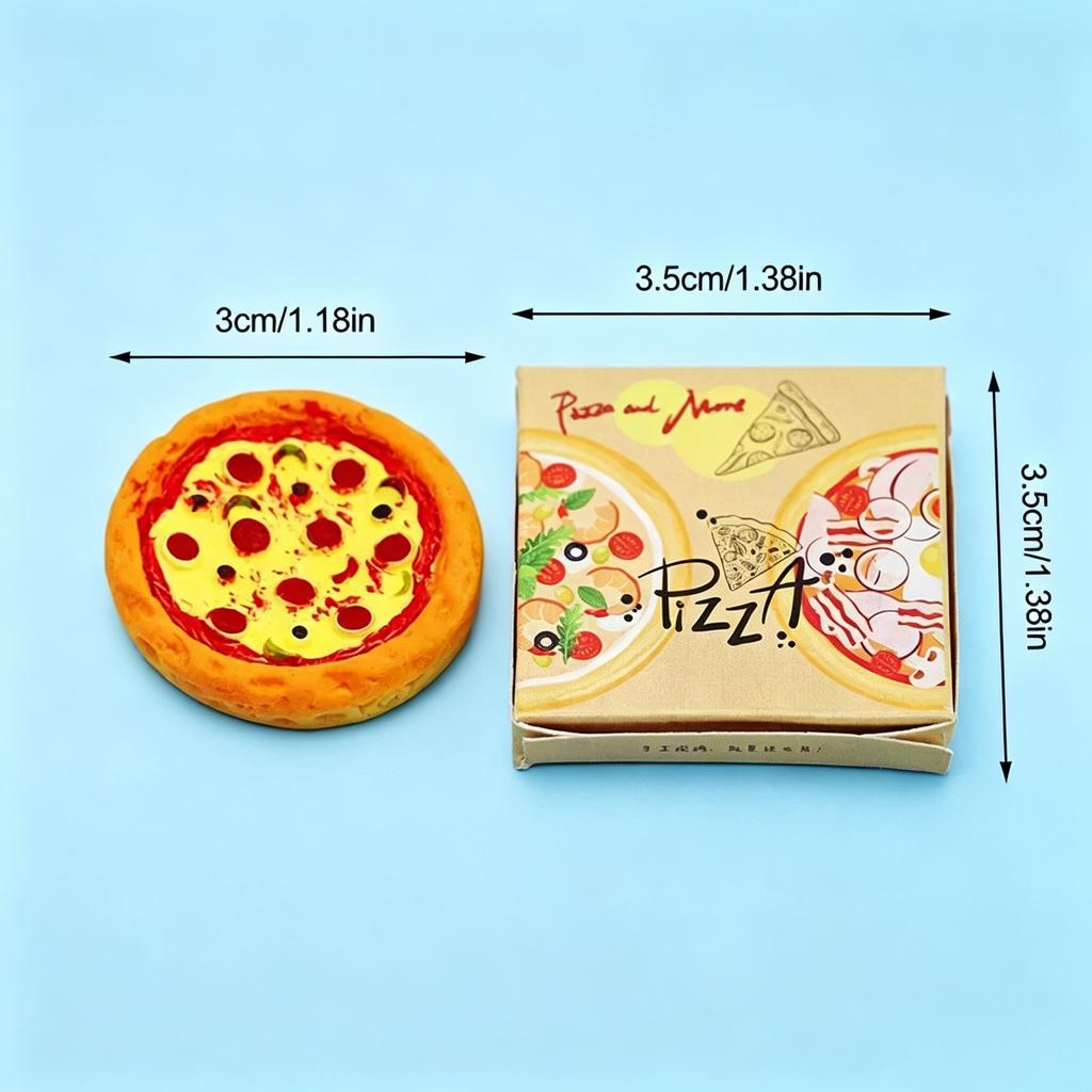 1/12 Dollhouse Kitchen Miniature Food Ornament Pretend Play Doll Home Decoration Supplies