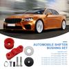 Car Shift Linkage Hardware Pin Clip & Bushing Wearproof Shift Linkage Bushings Set with Pin Resin for Honda Civic B Series 88-00