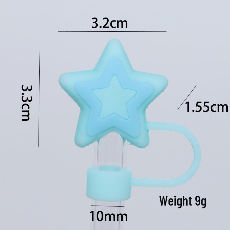 Kreslená hvězda mrak prachotěsná krytka a zátka na brčko pro Stanley - 10mm označování