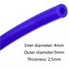 Universal 16.4 Ft Universal 4mm (5/32”) Inner Diameter Silicone Vacuum Hose Line