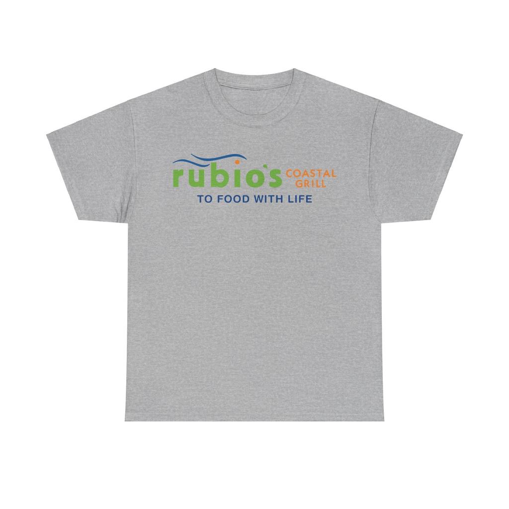 Unisex shirt Cotton Oversize Large Size Rubios Restaurant Retro Nostalgic T-shirt