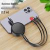 100W Type-C 3-in-1 Fast Charging Cable for Huawei, Android, and Apple Devices