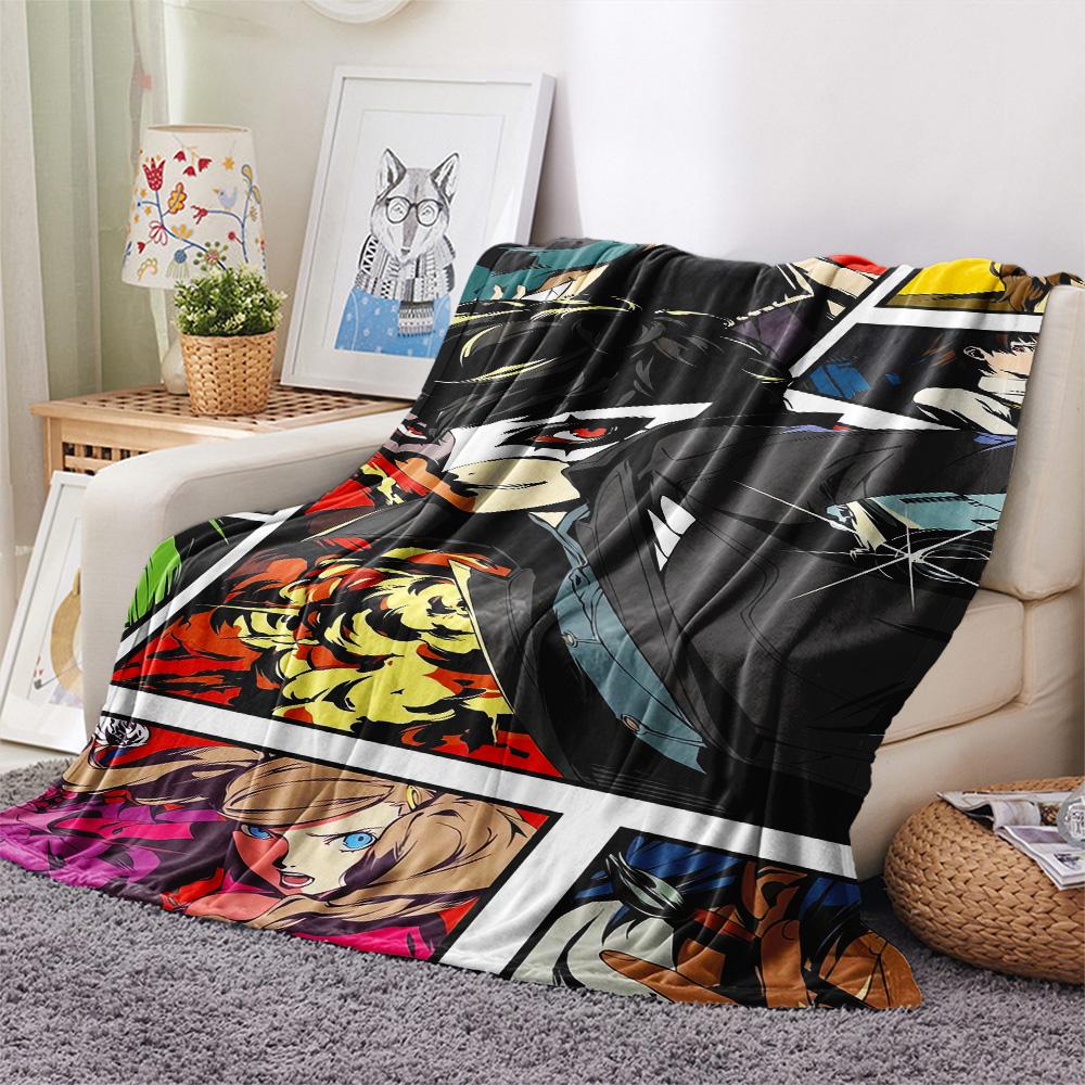 1Pc Alien Earth Print Flannel Blanket, High quality Comfortable for All Seasons, Home Decor, Warmth and Comfort, Perfect for Christmas Gifts