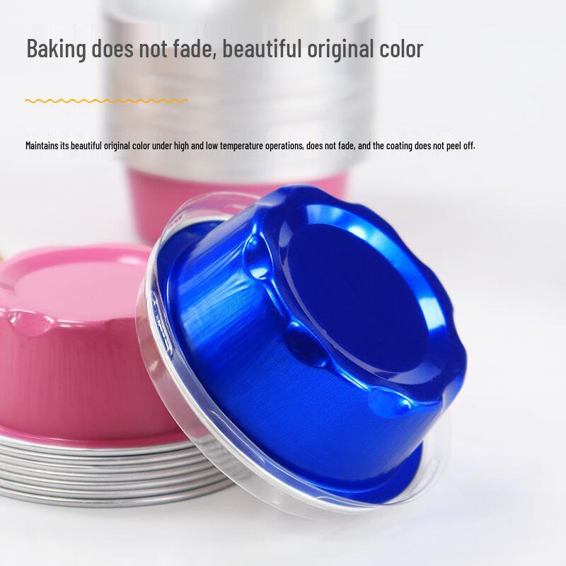 WS 50ml Aluminum Foil Baking Cups for Desserts (2000 Count)