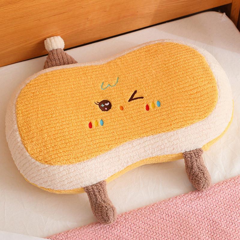 Cozy And Plush Dopamine Series Hat Doll Memory Foam Pillow Ideal For Office Relaxation