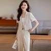Women's Summer Short Sleeve Professional Suit Set
