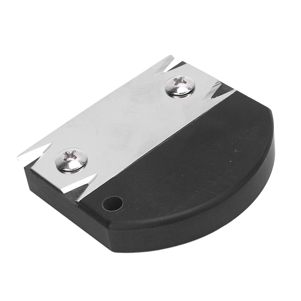 Wood Edges Trimmer with 2 Replacement Heads Curved Handle Burr Banding Planer for Woodworking