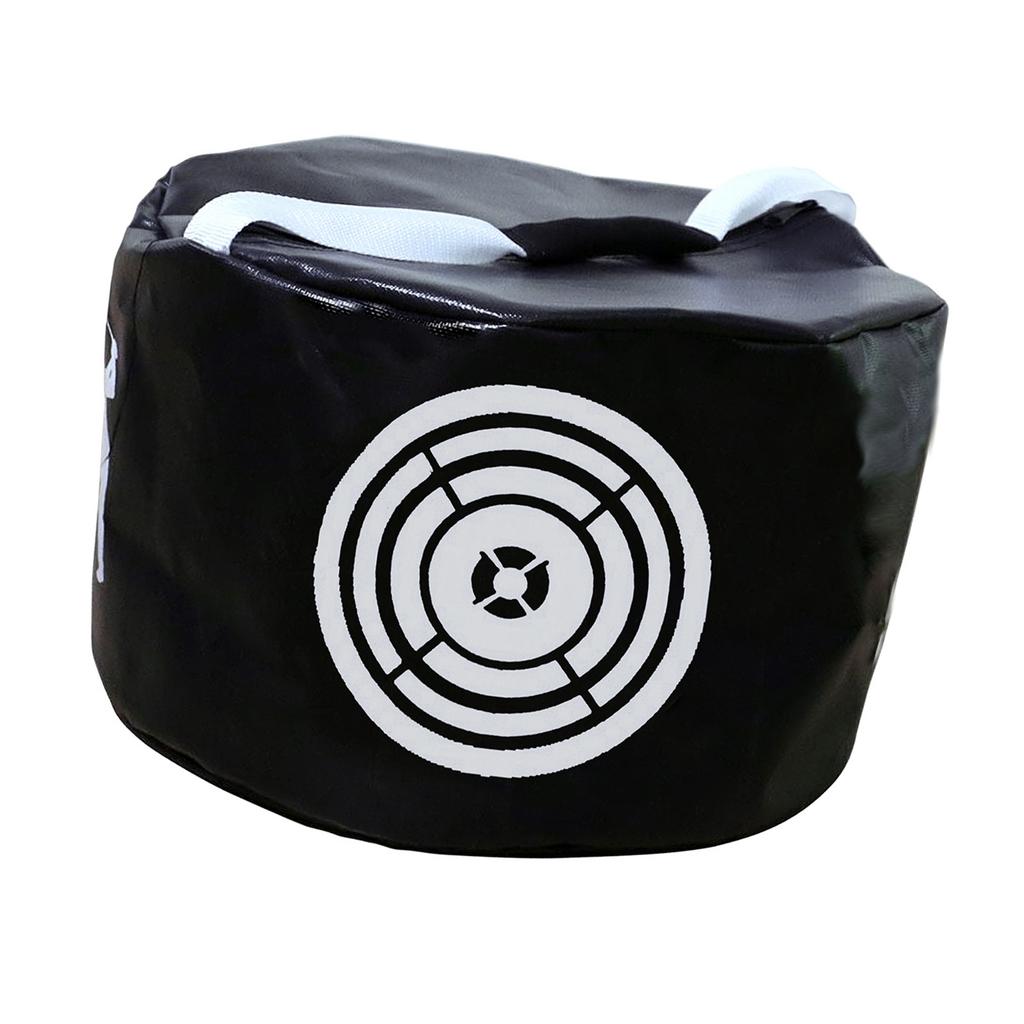 Golf Swing Trainer Smash Bag Strike Practicing Hitting Force Strengthened for Beginners Black Standard