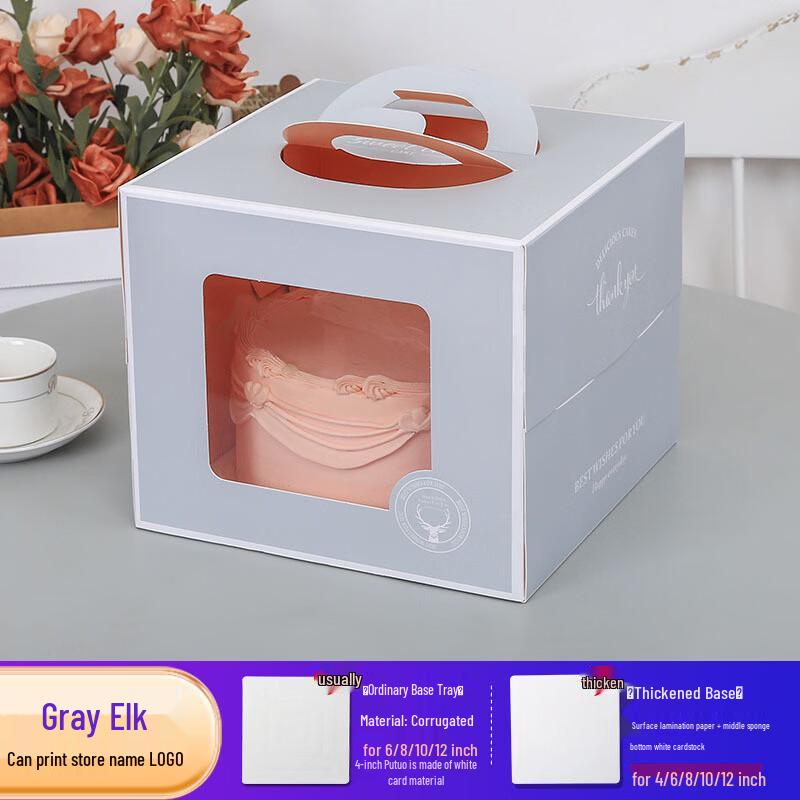 

European Transparent Birthday Cake Box
