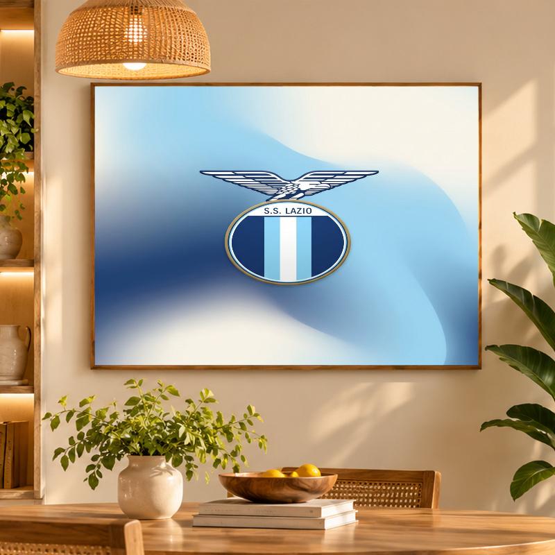 5D Diamond Painting Lazio FC DIY Full Drill Diamond Art Kit Home Decoration
