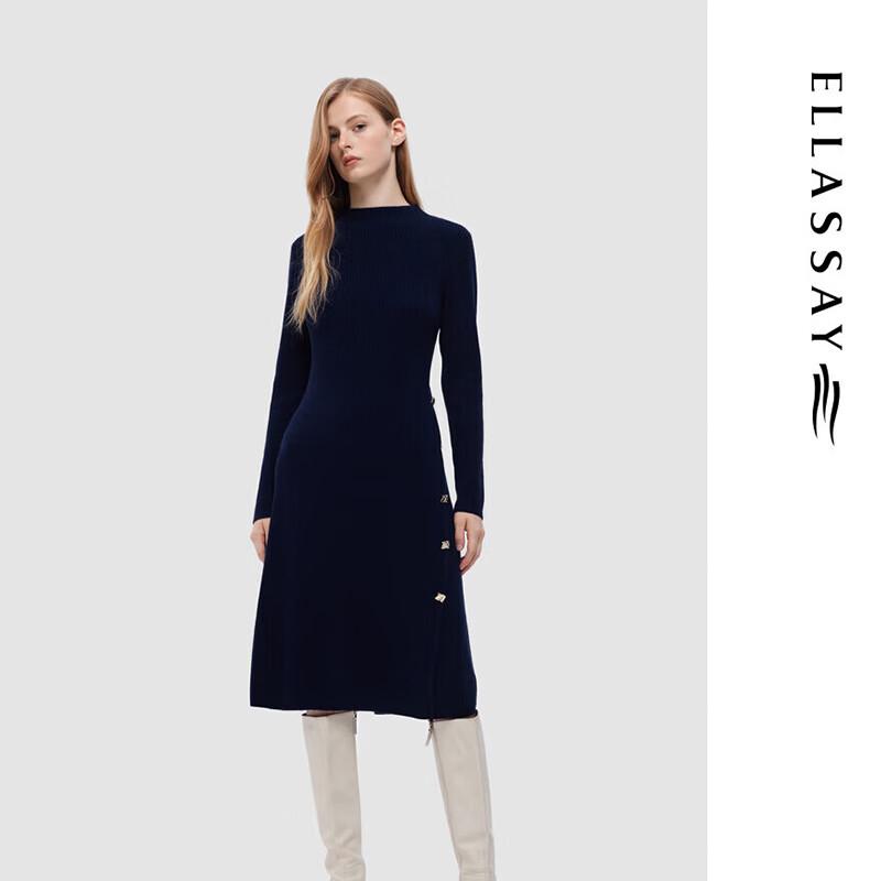 

ELLASSAY Women s Slim-Fit Wool Knit Dress XS