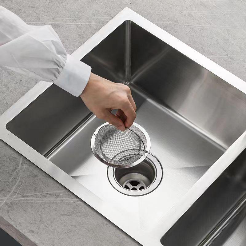 Old-Fashioned Kitchen Sink Strainer: Anti-Clogging Vegetable Wash Basin & Garbage Filter