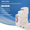 New 1Pcs 16A/250VAC Multifunction Timer Relay 12-240V Din Rail Type Time Delay Relay With 10 Function Choices ATMT1-M2 ATMT3-M1