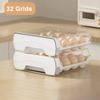 16/32 Grids Egg Storage Containers Double-Layer Pull-Out Drawer Egg Storage Box Plastic Egg Storage Tray Kitchen Accessories