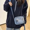 Shoulder Bag Denim Bag Women's Crossbody Bag Men Mobile Phone Bag Multi-Layer Bag