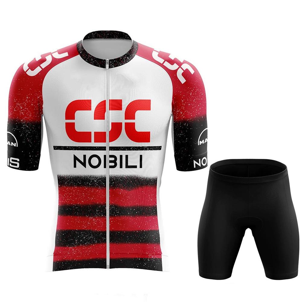 

Summer Cycling Suit Men s Short-sleeved Suit Road Cycling Suit Quick-drying Breathable Mountain Strap Cycling Pants Top 2026 3XL