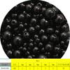 150 peças 3-8mm furo reto abs pérolas redondas imitação de contas para fazer joias