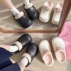 Novas Sandálias de Esponja Confortáveis de Sola Grossa Sapatos de Praia Femininos