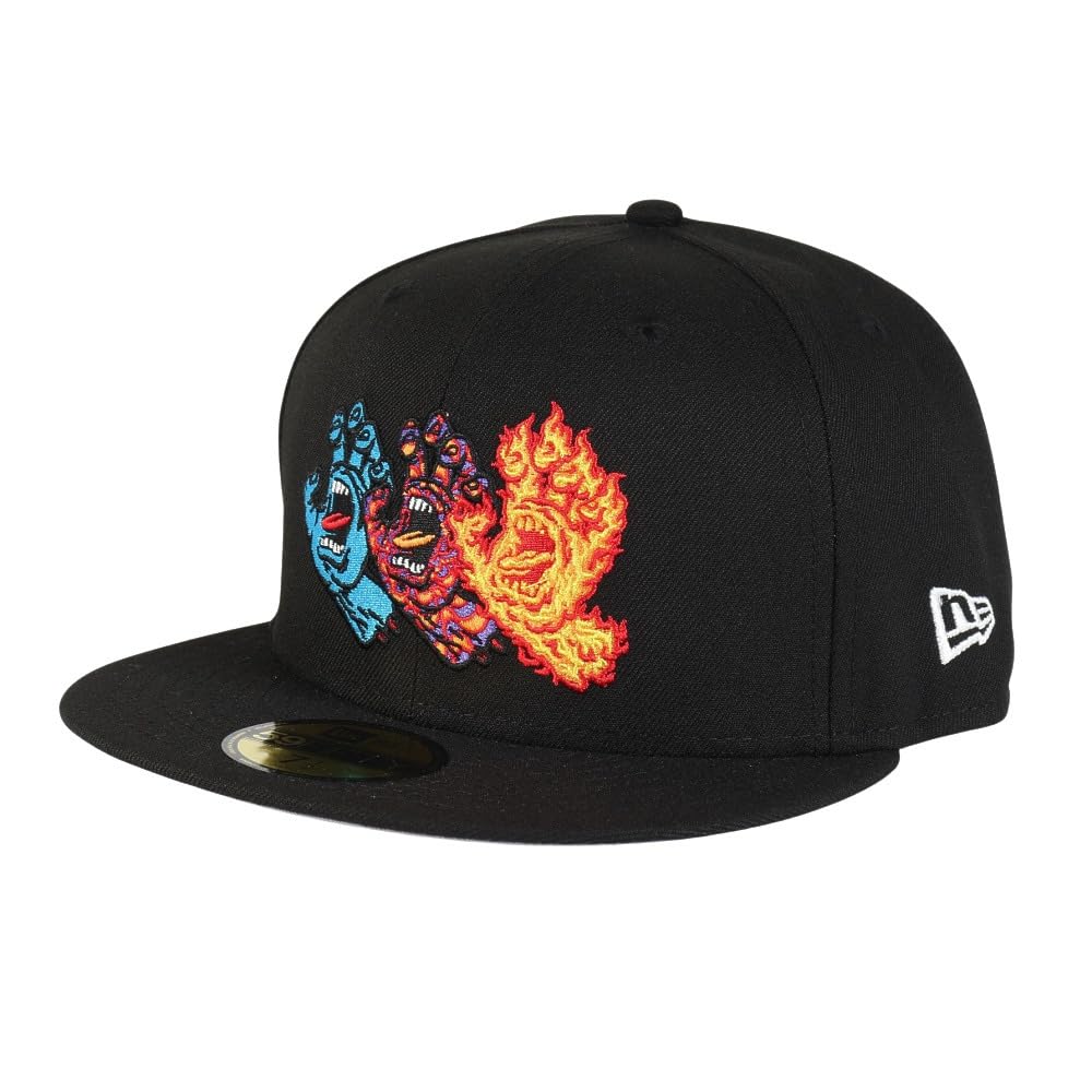 

[New Era] Cap 59FIFTY SANTACRUZ collaboration black 7 34 5950 SANTA CRUZ 3HAND BLK 14384271 NER36C8805