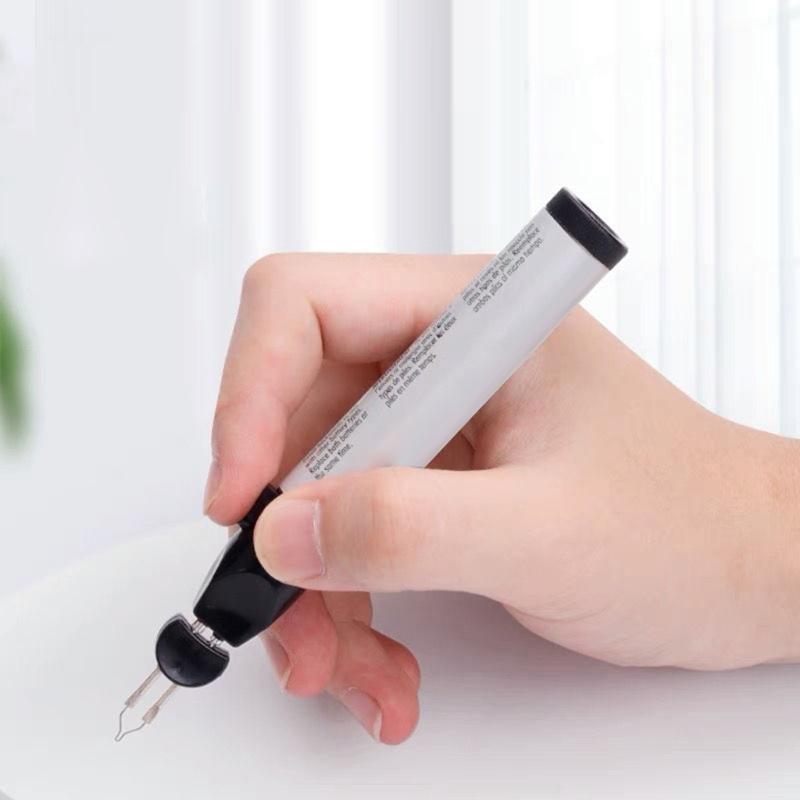 Thread-Burner Pen 5.11in Thread-Zap Push Button Burn and Melt Thread with One-Touch for Finishing Bead Weaving Stringing