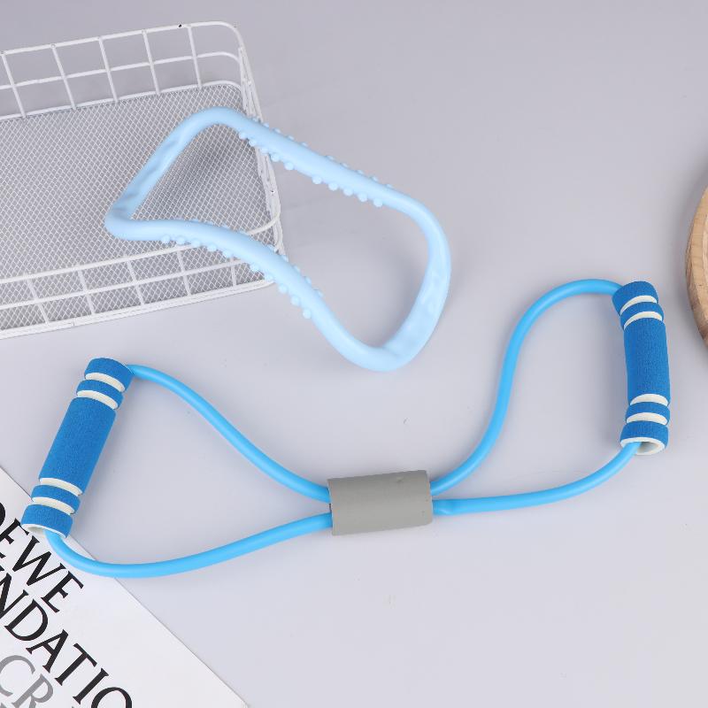 Sports Fitness Equipment Women Neck Exercise, Stretching Resistance Band Yoga Pilates Circle Yoga And Fitness Accessories