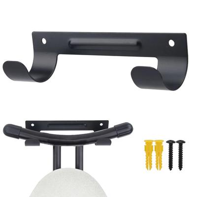 T Y Leg Ironing Board Hanger with Screws Wall Mount Home Storage Organizer Black
