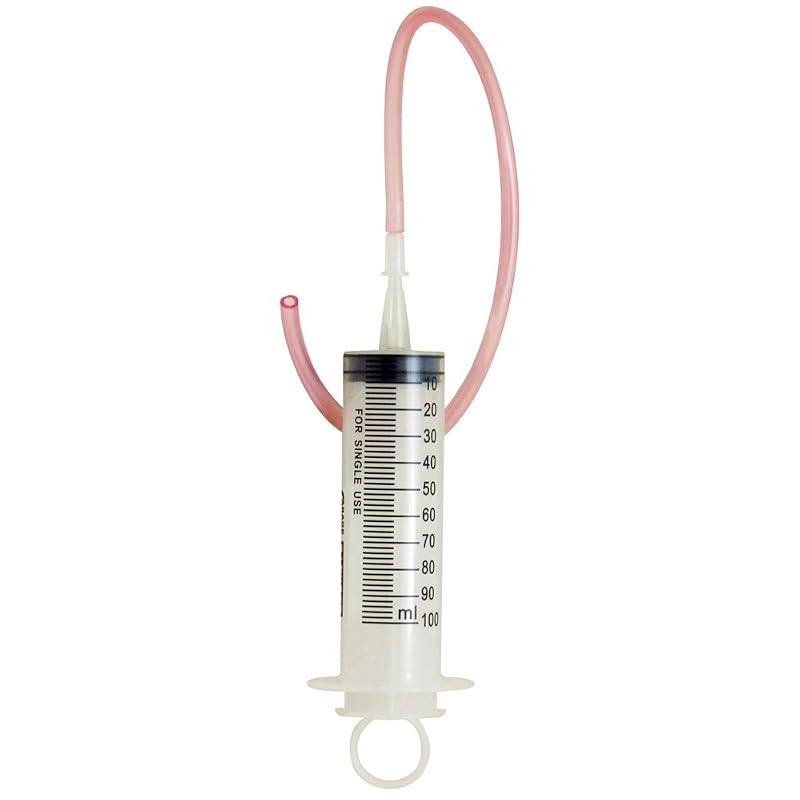 Garage Zero Syringe, 100ml, with 50cm Oil-Resistant Tubing (GZSR18)