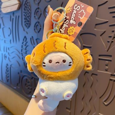 Plüsch Schlüsselanhänger Niedliche Puppe Cartoon Tasche Anhänger Puppe Auto Schlüssel Anhänger