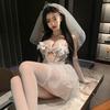 Sexy Lingerie Cosplay Lace Perspective Wedding Dress Seduction Sexy Bridal Wedding Dress