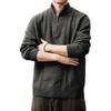 Men's High-End Half-Zip Stand Collar Sweater - Thickened Knit Jacket for Autumn/Winter