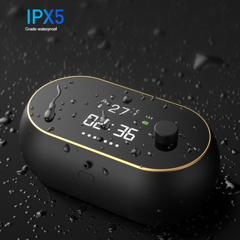 GTBL Automatic Soap Dispenser Wall Mount Rechargeable LED Display Gel Soap Dispenser For Kitchen Bathroom