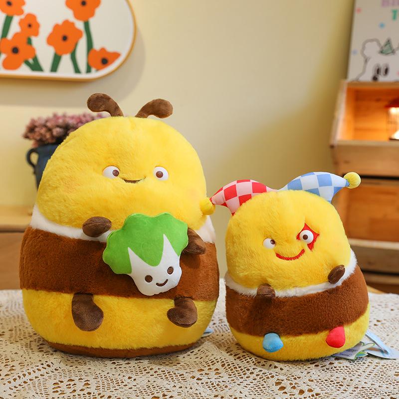 Doll Creative Pull Line Little Bee Doll Plush Toy Children'S Birthday Gift Boutique Grab Doll