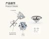 Silvere Glam A Classic Six-prong Moissanite Stud Earrings With A High-end Feel Give A Gift To Her Best Friend