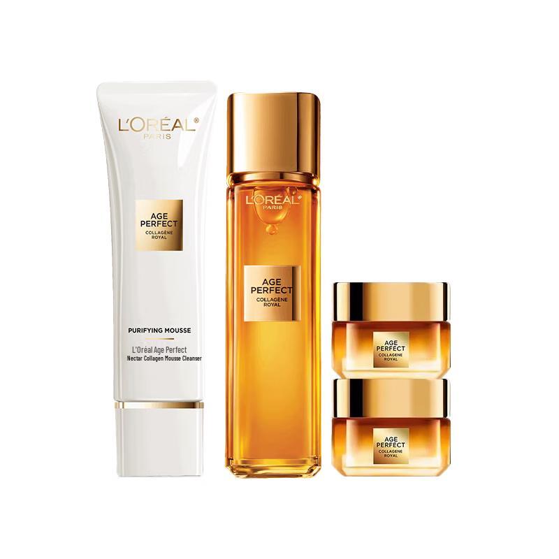 

L Oréal Golden Age Honey Collagen 4-Piece Skincare Set